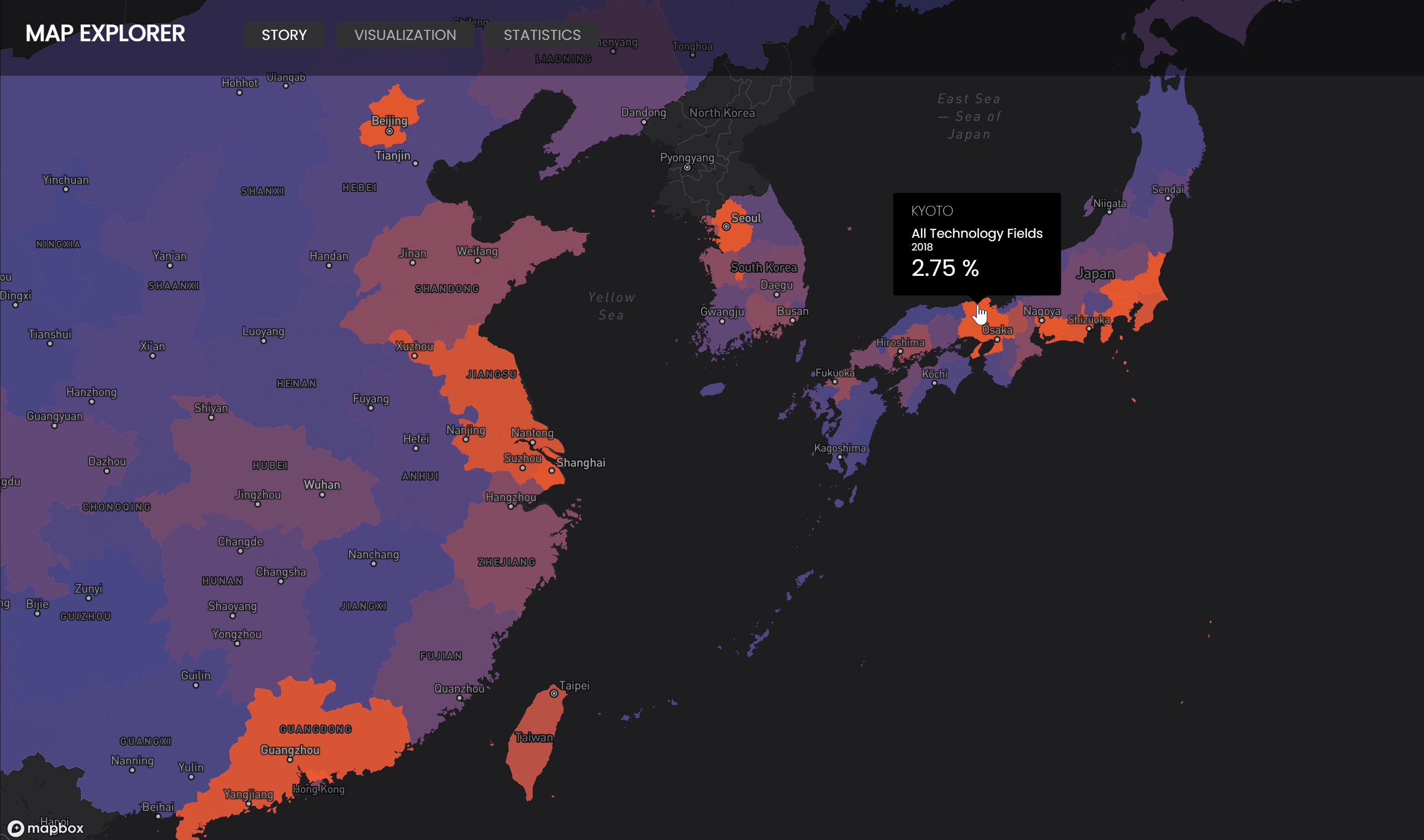 Global Green Technology Interactive Map & Geospatial Dashboard